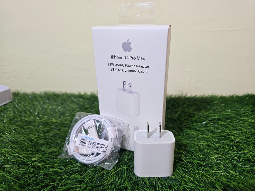 Combo Cargador 25w TipoC a Lightning