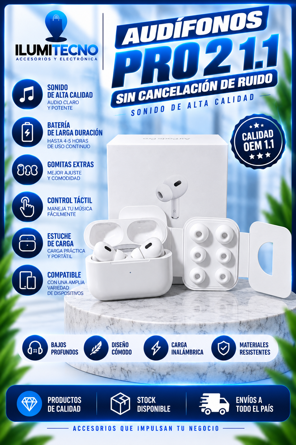 Audifonos Pro 2 1.1 (Cancelación Simulada)