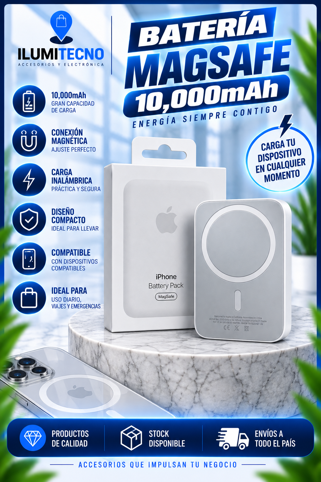 Batería MagSafe 10,000mAh