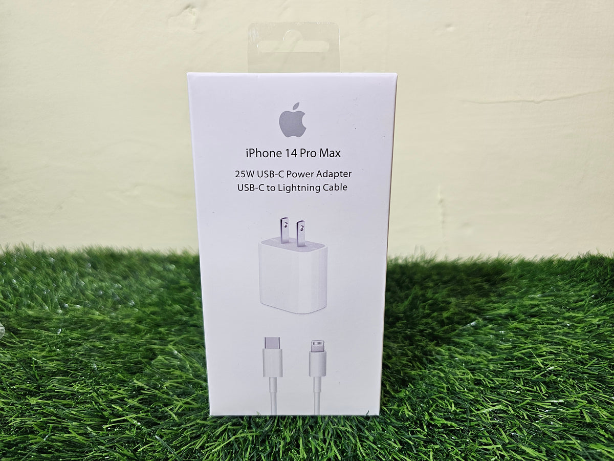Combo Cargador 25w TipoC a Lightning