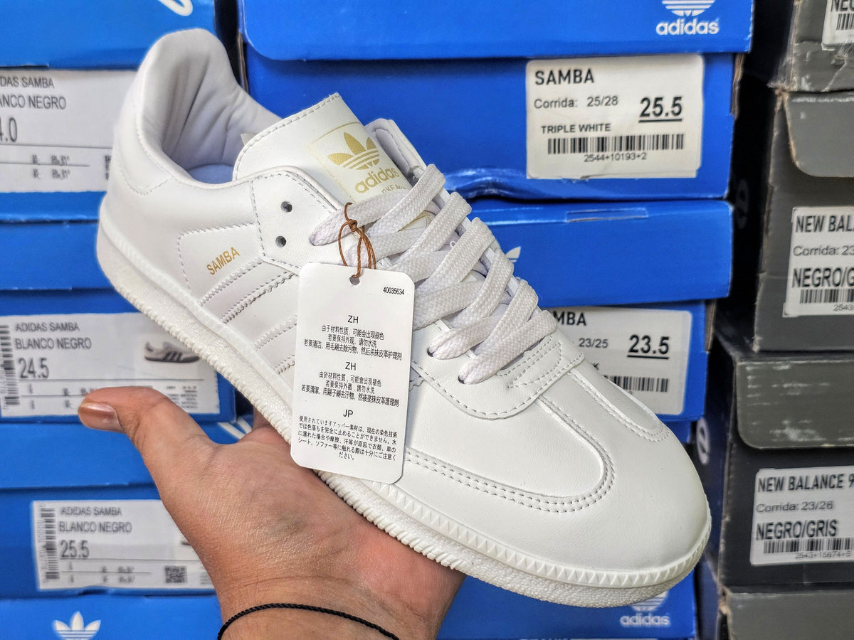Adidas Samba Clásicos Blancos